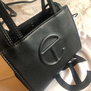 Telfar Small Black Shopping Bag